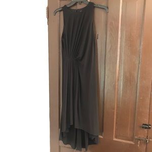 Adrianna Papell Black High-Low Dress